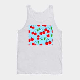 Cherry Print Tank Top